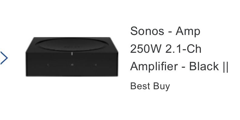 Sonos 250 W Amp