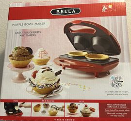 Waffle Bowl Maker - New In box