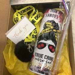 True crime Tumbler