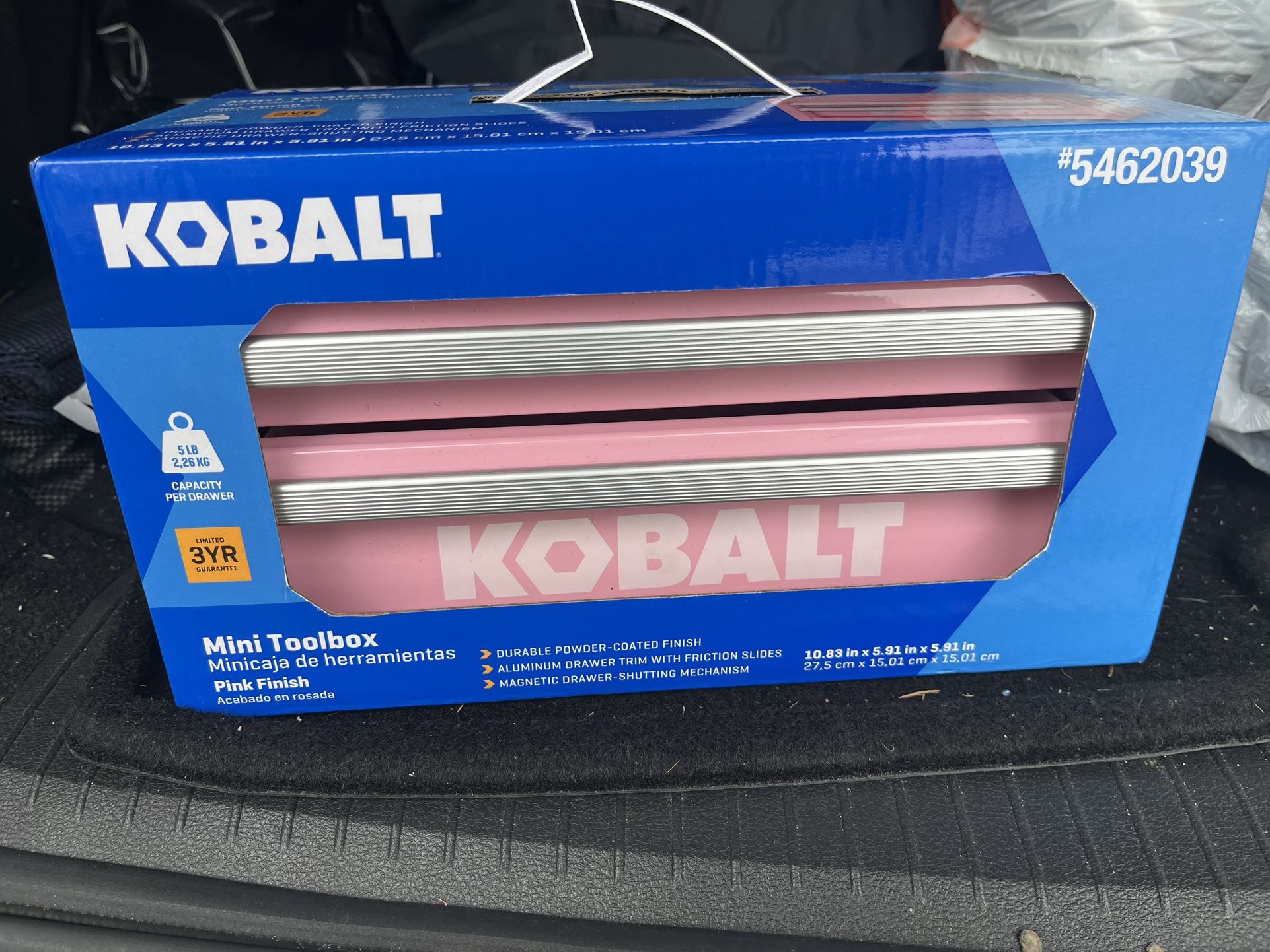 Pink Kobalt Tool Box Brand New