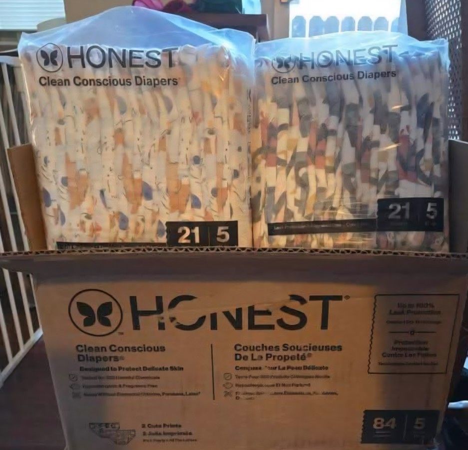 Honest Diapers Size 5