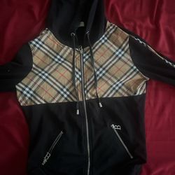 burberry london hoodie women’s large