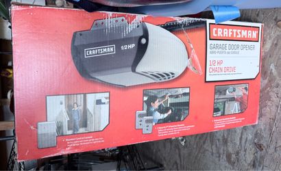 Craftsman 1/2 HP Chain Drive Garage Door Openery