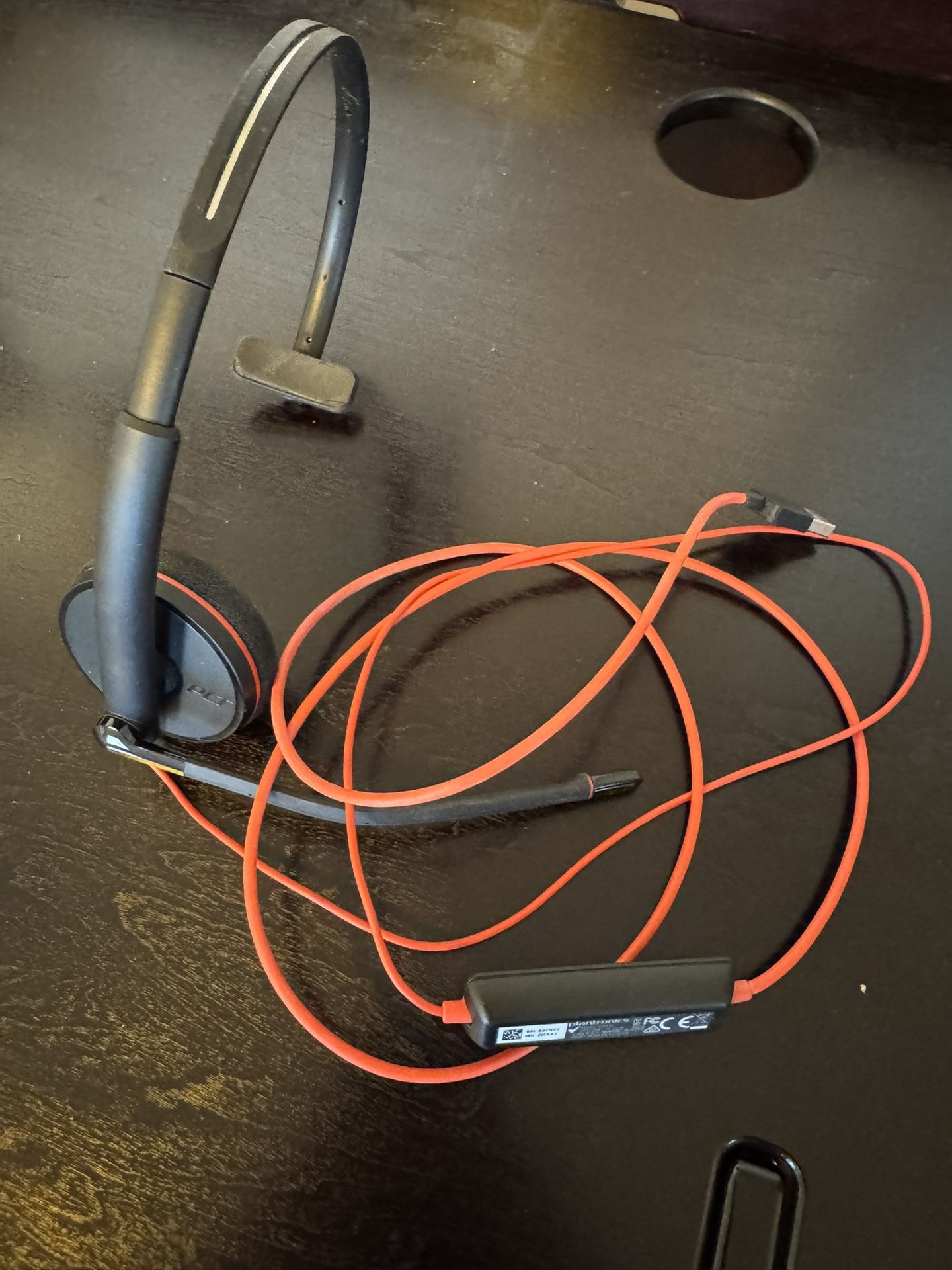 Plantronics USB Headset.