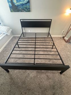 Black Queen Bed Frame