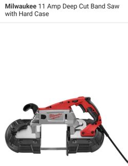 Milwaukee 11 Amp Deep Cut Band Saw with Hard Case