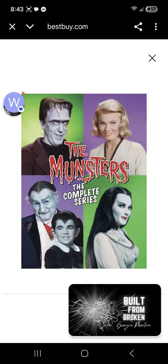 The Munsters 2 DVD Disc Set