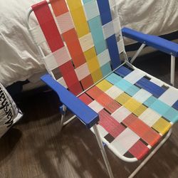 Patio Chairs Like New (web Chair From Mainstays)