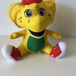 Barney And Friends Plush Toy BJ Dinosaur 10”