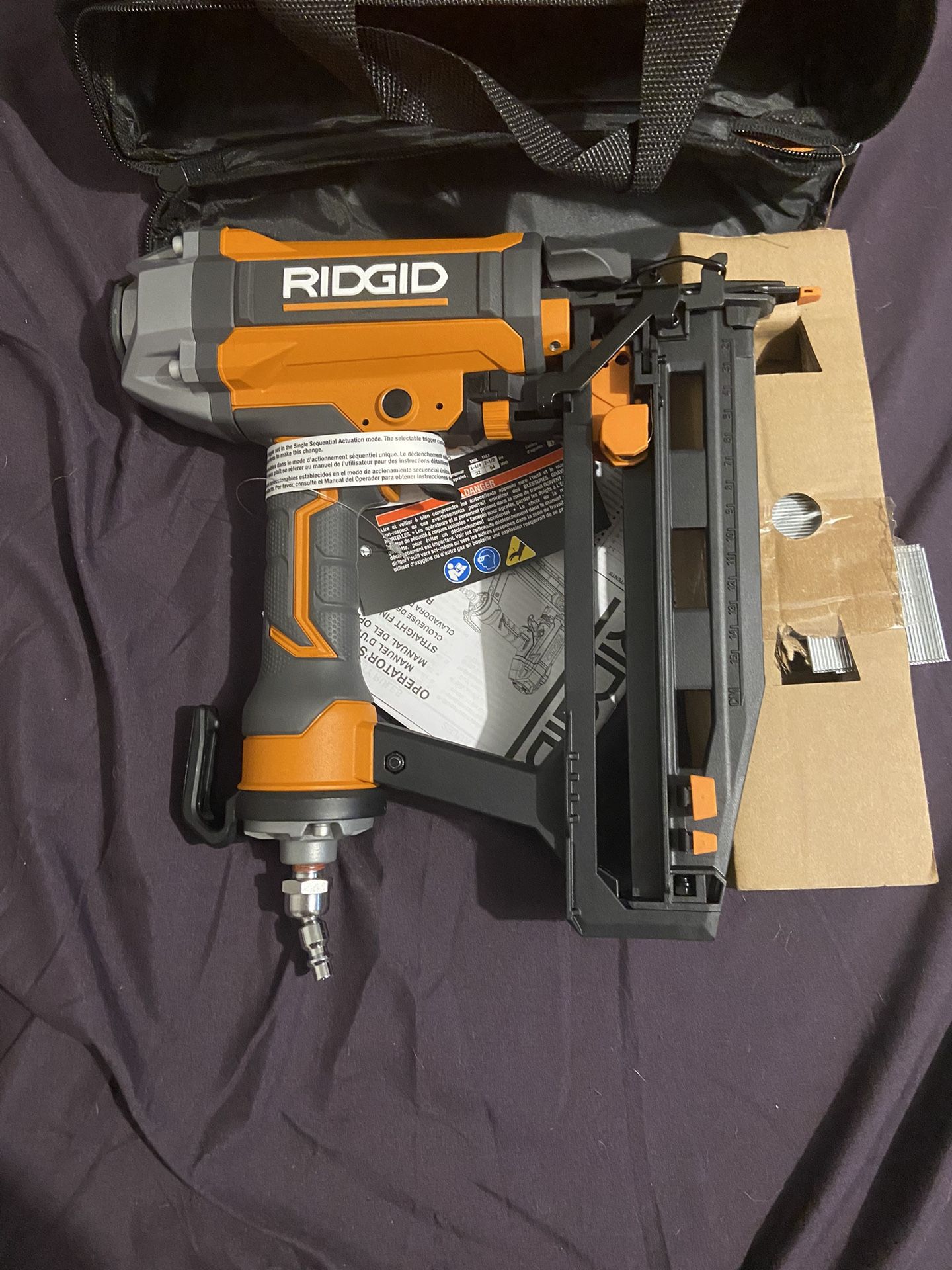 Ridgid Finishing Nailer