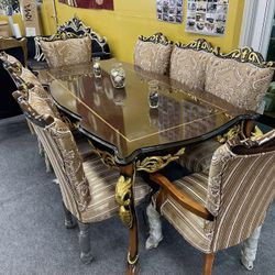Dining table Set With 8 Chairs Brand new ,Delivery available 