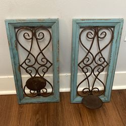 Farmhouse wall decoration set of two