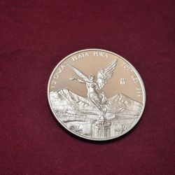 Silver .999 Coin 1/2 oz. Libertad Mexico Proof 2017