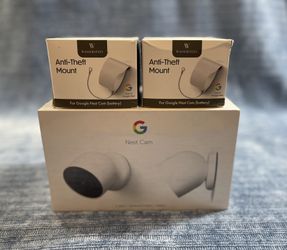 Google - Nest Camera Battery 2 Pack - Indoor/Outdoor Snow White Brand New Sealed