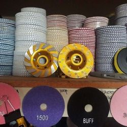 Polishing & Grinding Diamond Pads, Janitorial Supplies & Floor Machines 