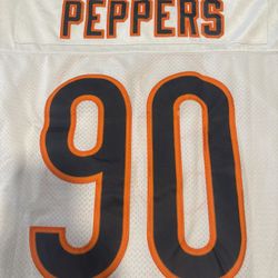 Never Worn Men’s 2X NFL Jersey Peppers  🐻 