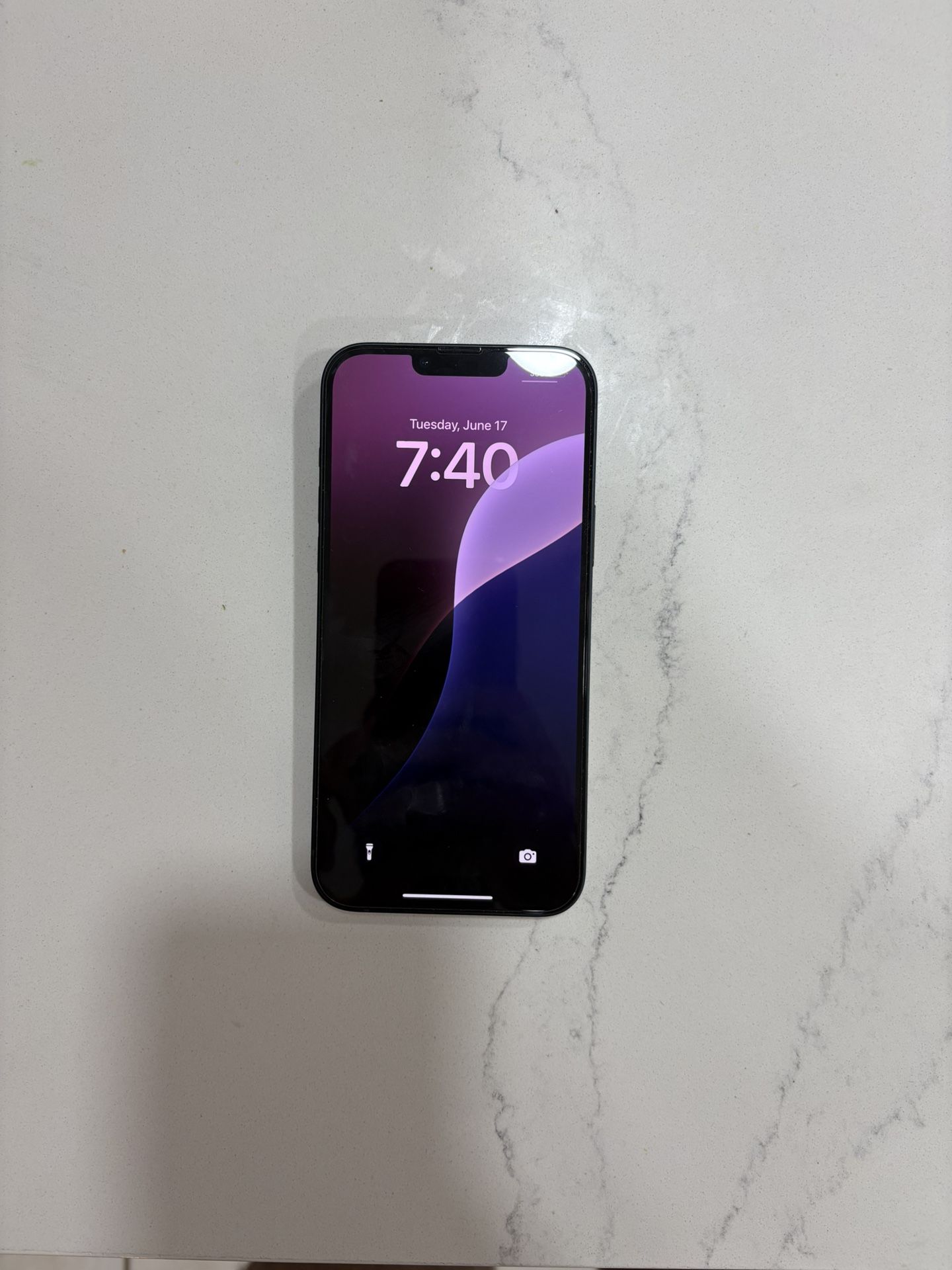 iPhone 14 Plus Unlocked Midnight Black 128 Gb battery 100%