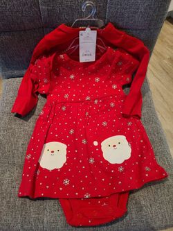 New Baby girl Romper Christmas Outfit