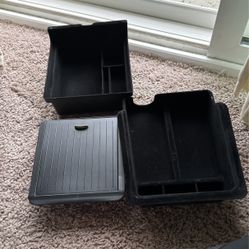 Tesla Model Y Center Console Organizing Trays