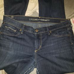 CITIZENS OF HUMANITY  DESIGNER JEANS UNISEX