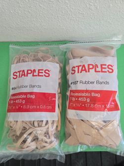 #64, #107 Rubber Bands new