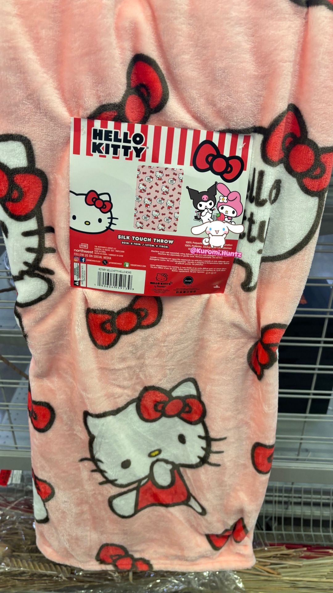 New Hello Kitty Blanket