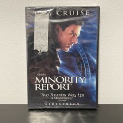Minority Report DVD Movie NEW SEALED Tom Cruise Steven Spielberg Widescreen 2003