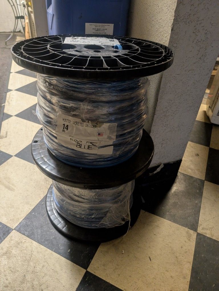 Blue 2c Awg Jacketed Decooder 500 Feet