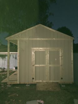 Storage shed 10x16x8 con 2pies de porch $3700