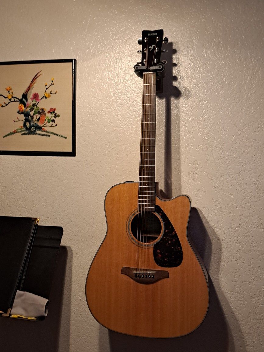 Yamaha FGX800C Dreadnought With Built-in Tuner