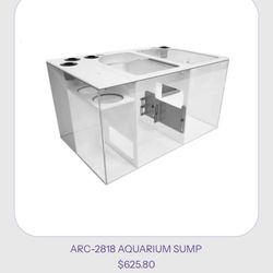 Brand New Luna Reef Sump ARC 2818