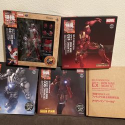 Revoltech Kaiyodo Ironman Set 2 3 4 5 6