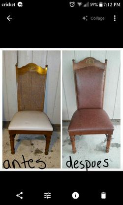 Trabajos de tapiceria/upholstery