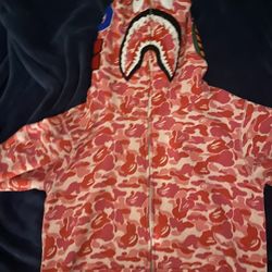 Pink Bape Hoodie 