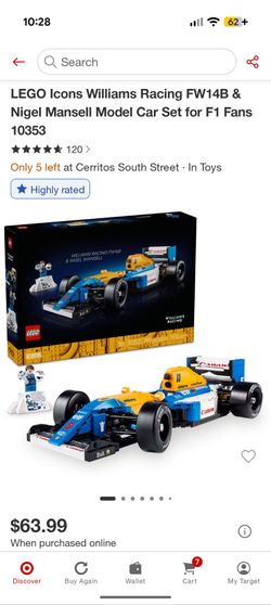 Lego Williams racing