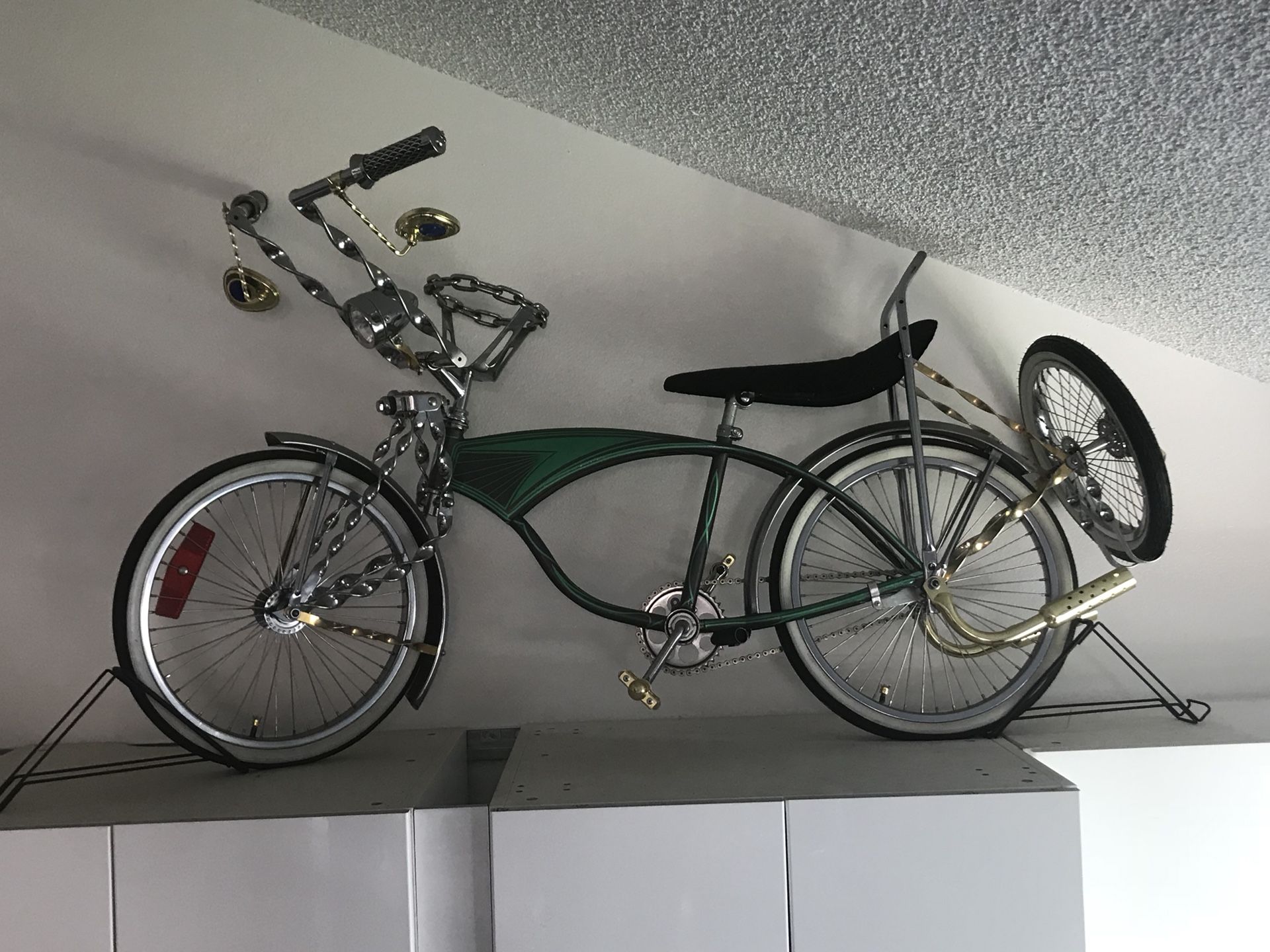 Custom built schwinn lowrider show bike