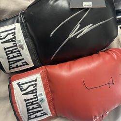 Ryan garcia devin haney signed glove