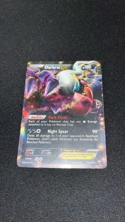 Darkrai EX Pokémon Card 63/108 Holo