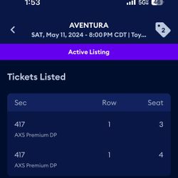 Aventura Tickets