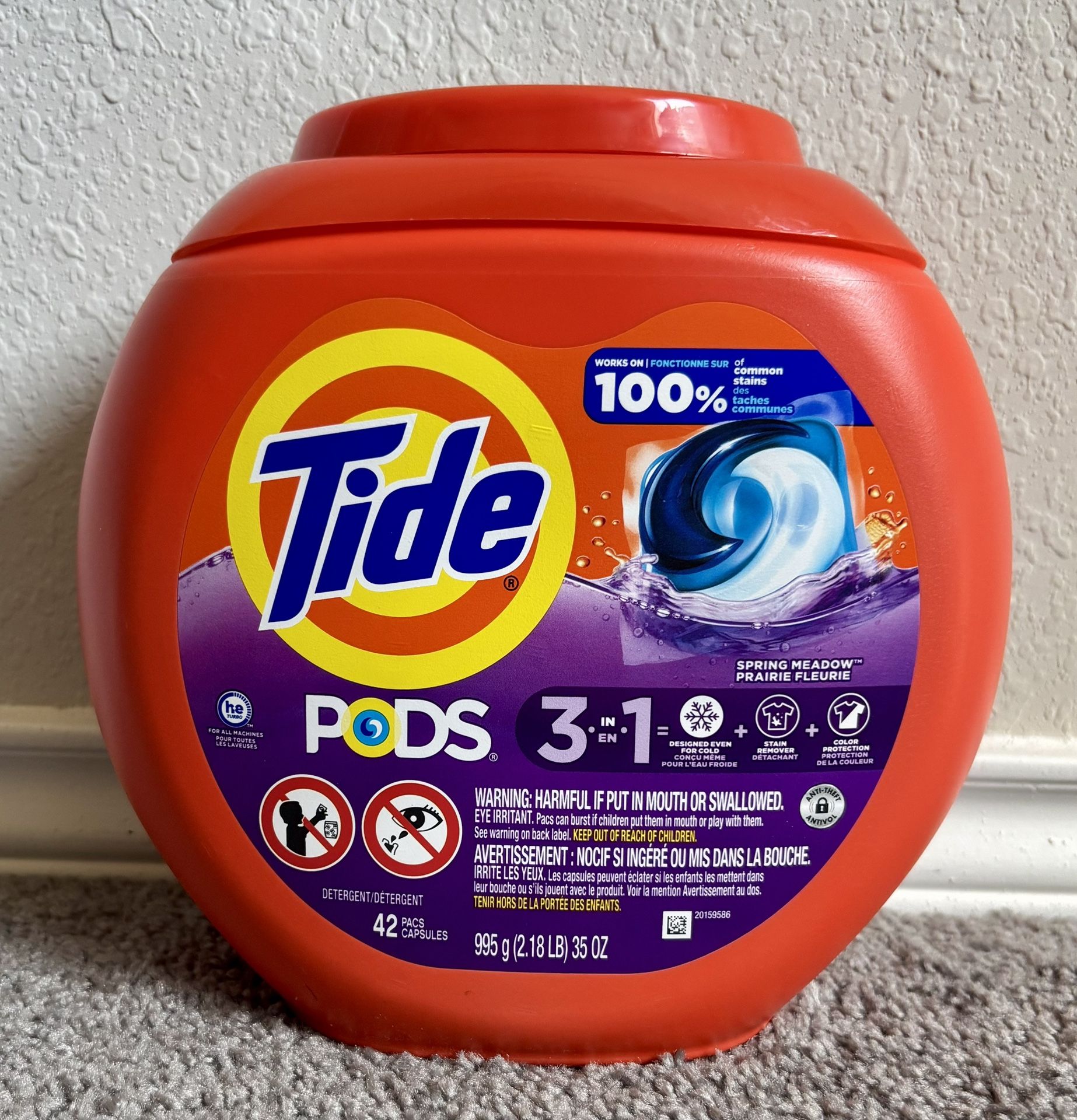 Tide pods 42 Count $10