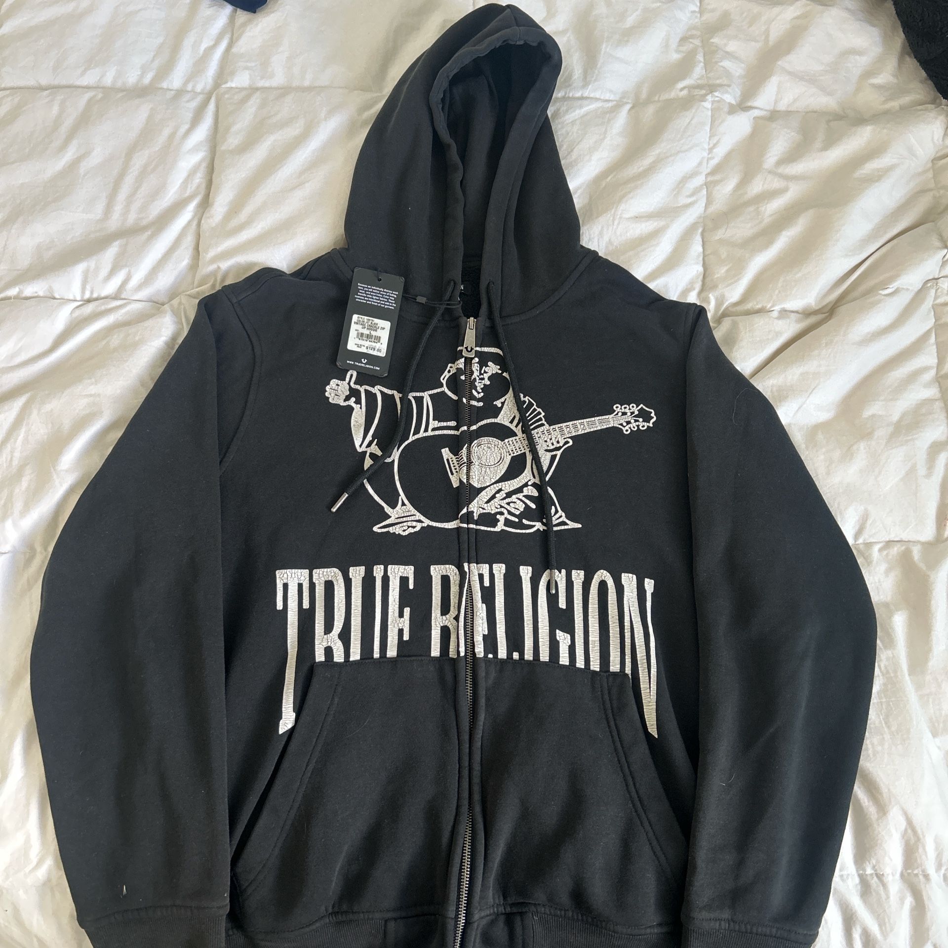 Black True Religion Hoodie