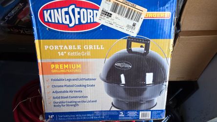 Grill 14" Portable Charcoal New Price Firm Corona92879