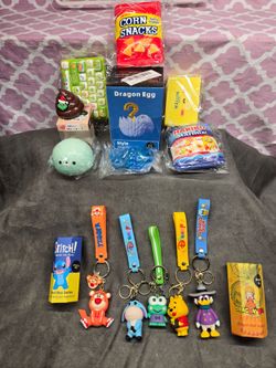 Ultimate 15pc. Squishy Keychain Hipper Dragon Egg Set For Boys #20