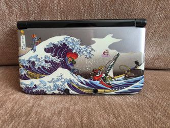 Zelda Link Nintendo 3DS XL Gray - 64gb SD - Charger - CFW