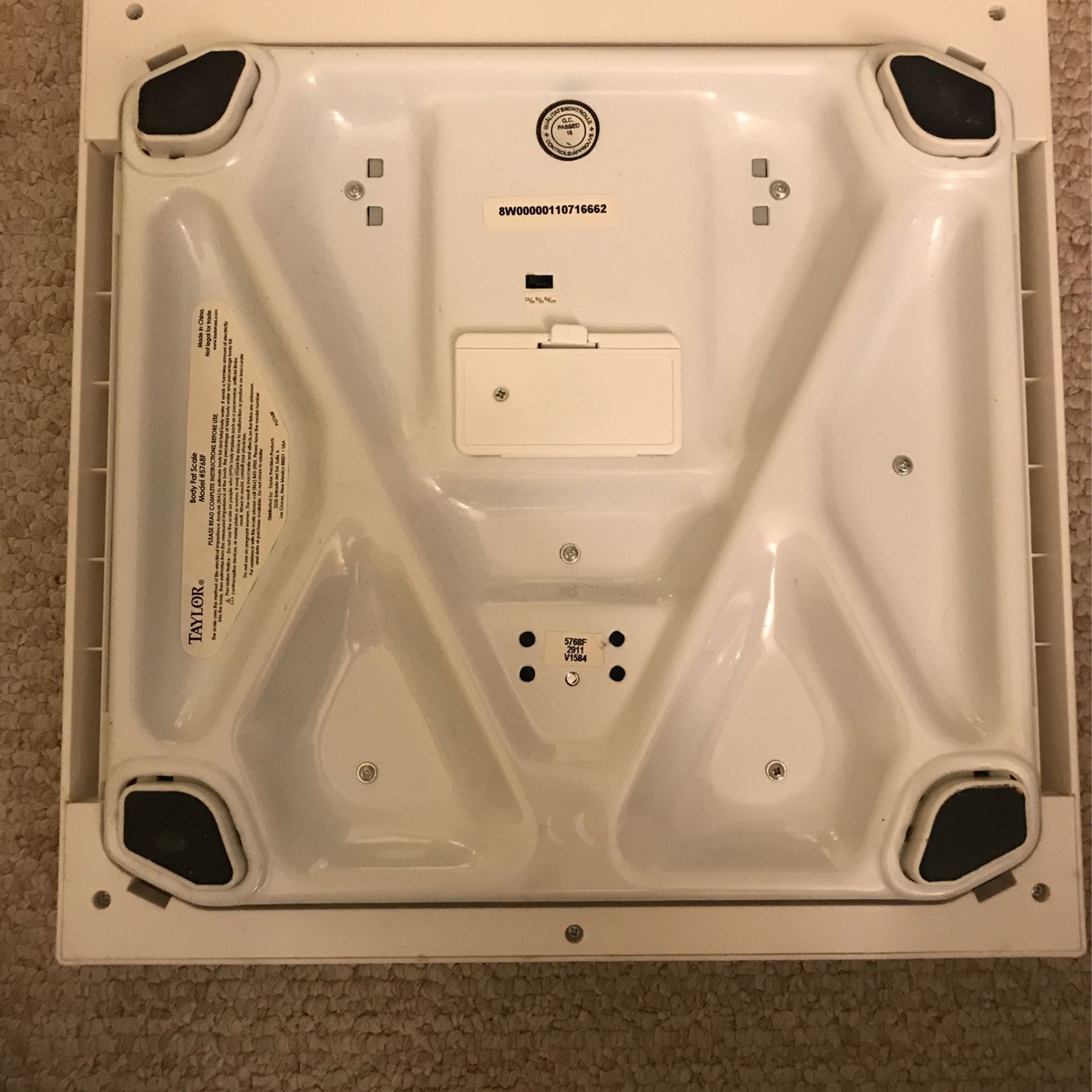 Taylor Body Fat Scale model #5768f for Sale in Alameda, CA - OfferUp