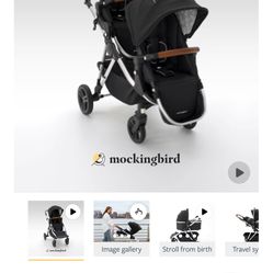 Mockingbird Double Stroller