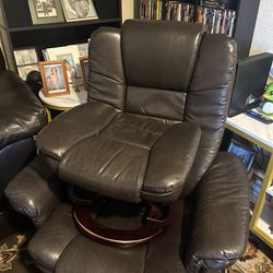 Dark Brown Reclining Chair