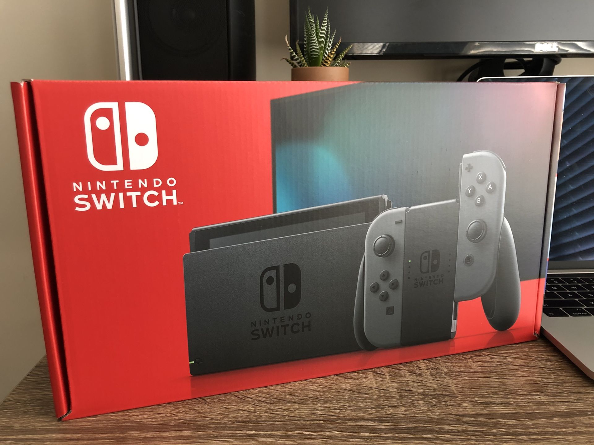 New! Nintendo Switch Gray 32GB - Newest Version