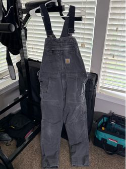 Carhartt overalls  grey relaxed fit