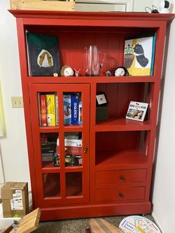 Beautiful Red Cabinet
